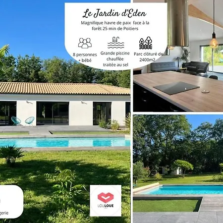 Le Jardin D'eden : Superbe Face A La Foret